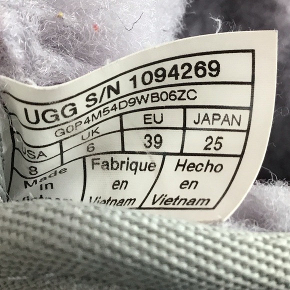 UGG Light Gray Suede Chukka Boots Size 8 - Picture 9 of 9